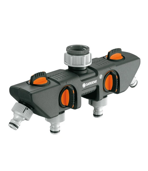 GARDENA® 4-weg Waterverdeler 3 GARDENA® 4-weg Waterverdeler
