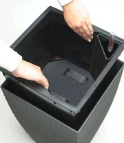 EMSA® Casa Brilliant Bloemenzuil 57 Cm Hoog 'grijs' 6 EMSA® Casa Brilliant Bloemenzuil 57 Cm Hoog 'grijs' - Afbeelding 4