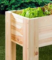 Verhoogde Houten Kweekbak FSC® 4 Verhoogde Houten Kweekbak FSC® - Afbeelding 2