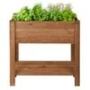Verhoogde Kweekbak Met Opbergruimte Donkerbruin 1 Verhoogde Kweekbak Met Opbergruimte Donkerbruin -Planten Verkoopwinkel 8998209617950