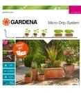 GARDENA® Micro-Drip-System Bloempotten Startset M 3 GARDENA® Micro-Drip-System Bloempotten Startset M